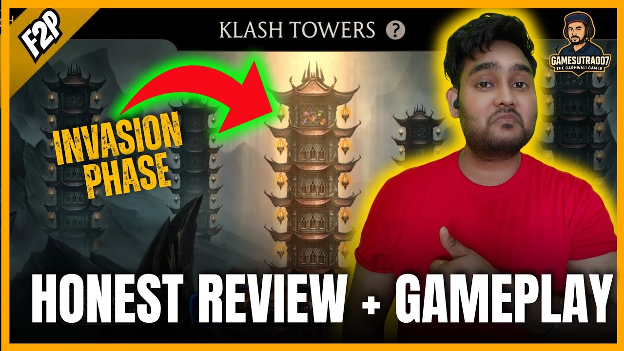 Klash Tower INVASION Phase 💀 Full Gameplay + Honest Opinion | MK Mobile 7.0 Update