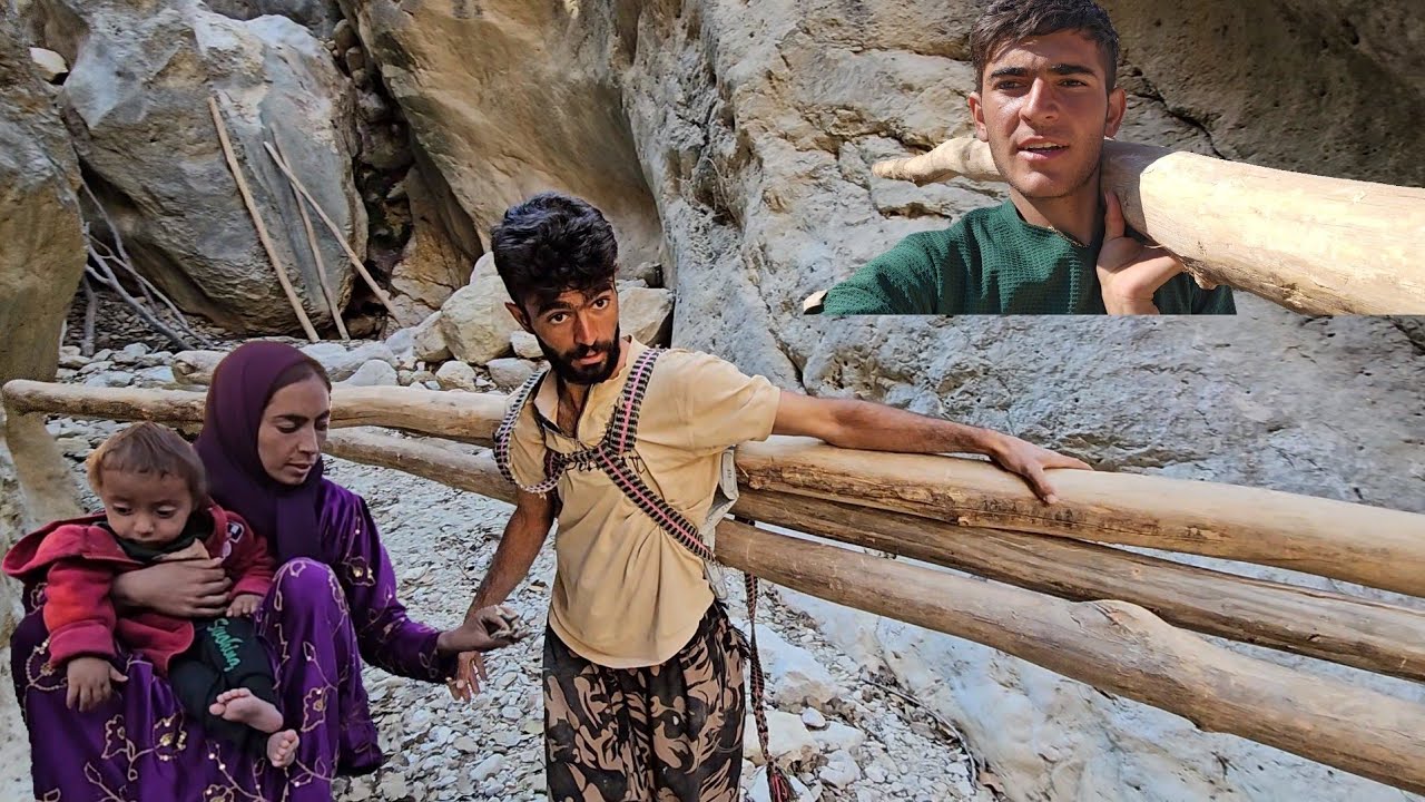 He Could Have Failed… But Carried All the Wood Through the Gorge! 🏔️🔥