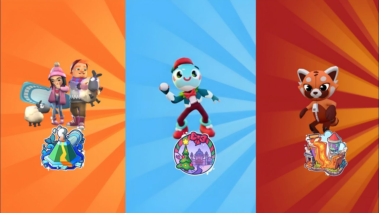 Subway Surfers : 3 Different Events Compilation in 3 Different World Tours of Subway Surfers 