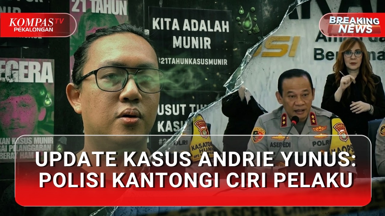 BREAKING NEWS - Konpers Kapolda Metro Jaya Terkait Kasus Penyiraman Air Keras Andrie Yunus