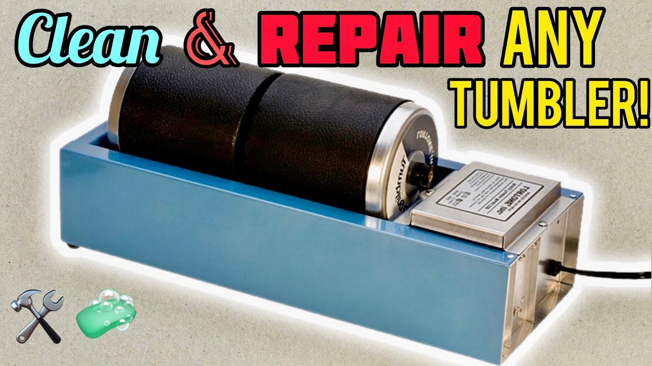 How to CLEAN and REPAIR Your Broken Rock Tumbler