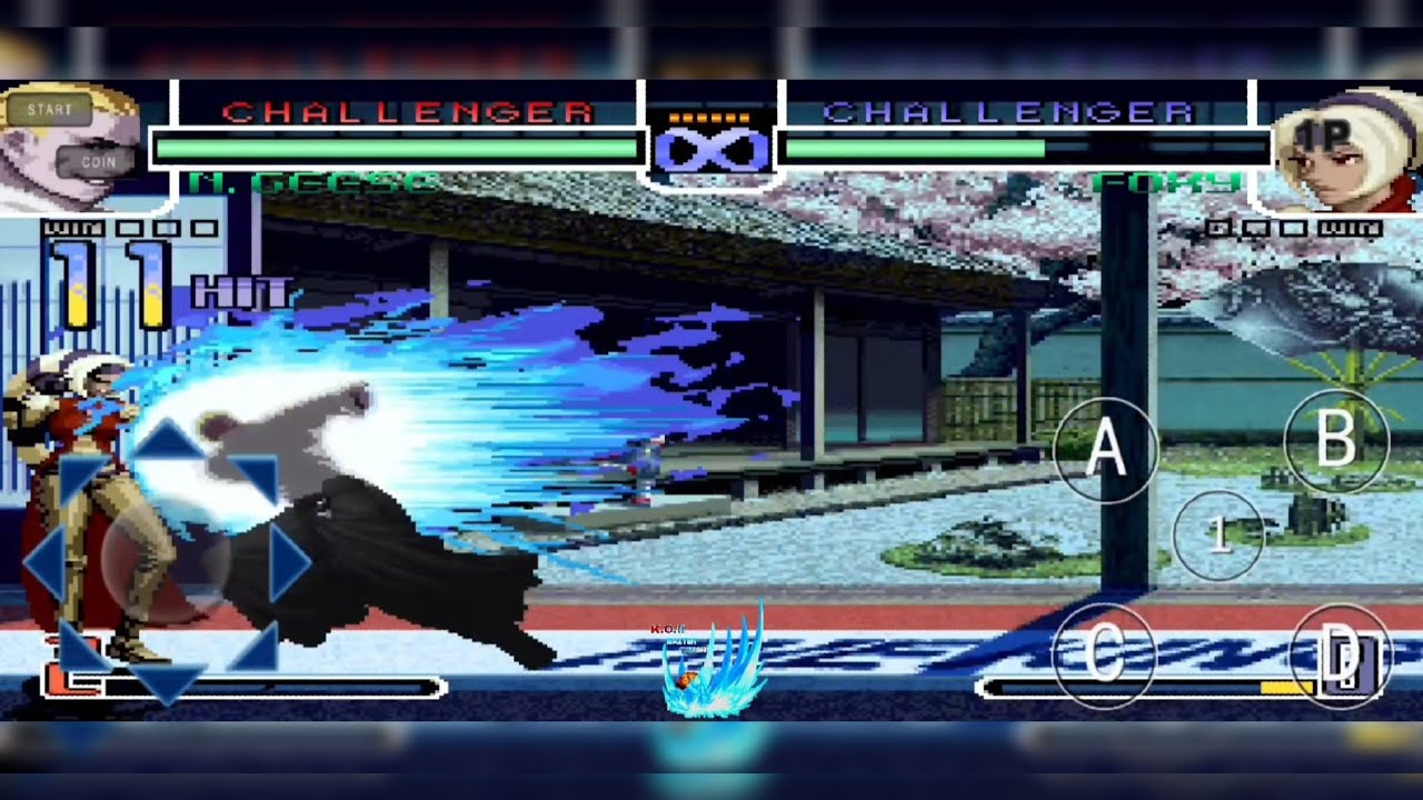 KOF2002 All Mix [ANDROID] Nightmare Geese COMBO Vs FOXY #fyp #viralvideo #juegos  @KWill7 @kofnodead