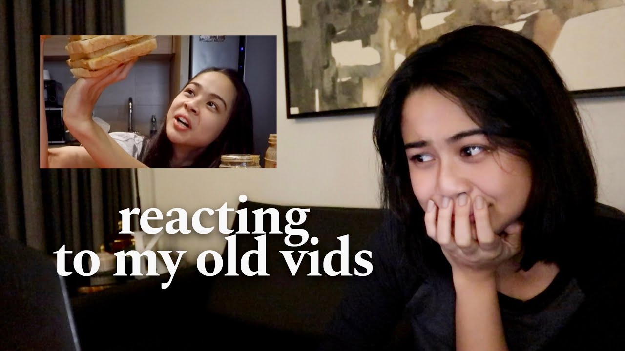 REACTING TO MY OLD VLOGS