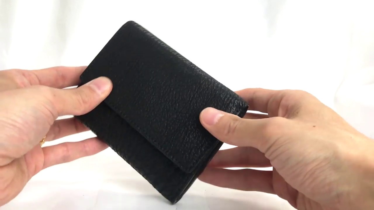 鮫革 三つ折り財布/ 51305  - KUBERA9981