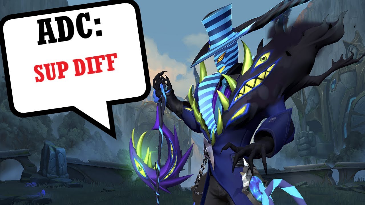 Wild Rift: THRESH BUT IT'S 169% SUP DIFF