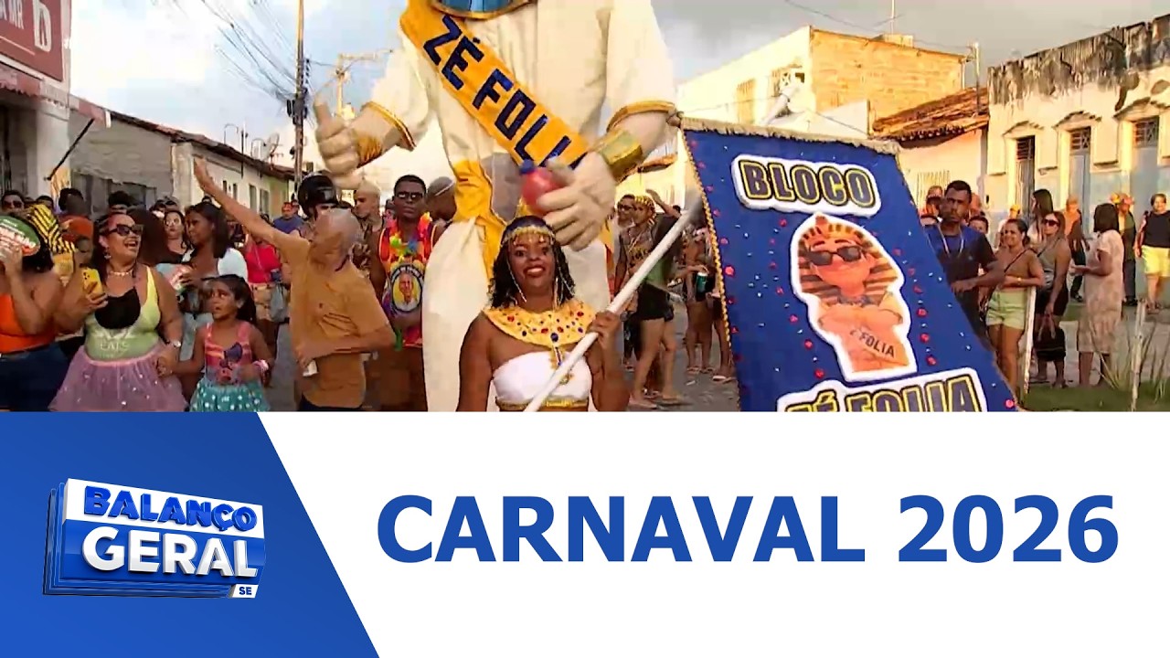 Bloco Zé Folia anima ruas de São Cristóvão com frevo, cultura e tradição - BGT
