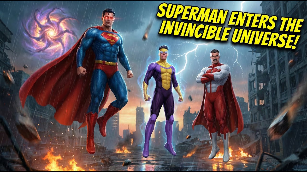 What If Superman Entered the Invincible Universe? | Hope vs. Brutality