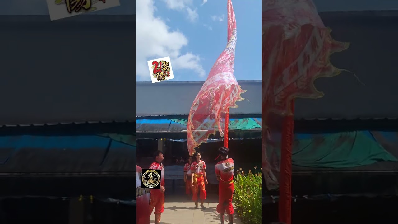 Yunyang_sg lion dance performan big flag performance Shop opening ceremony 31-1-2026