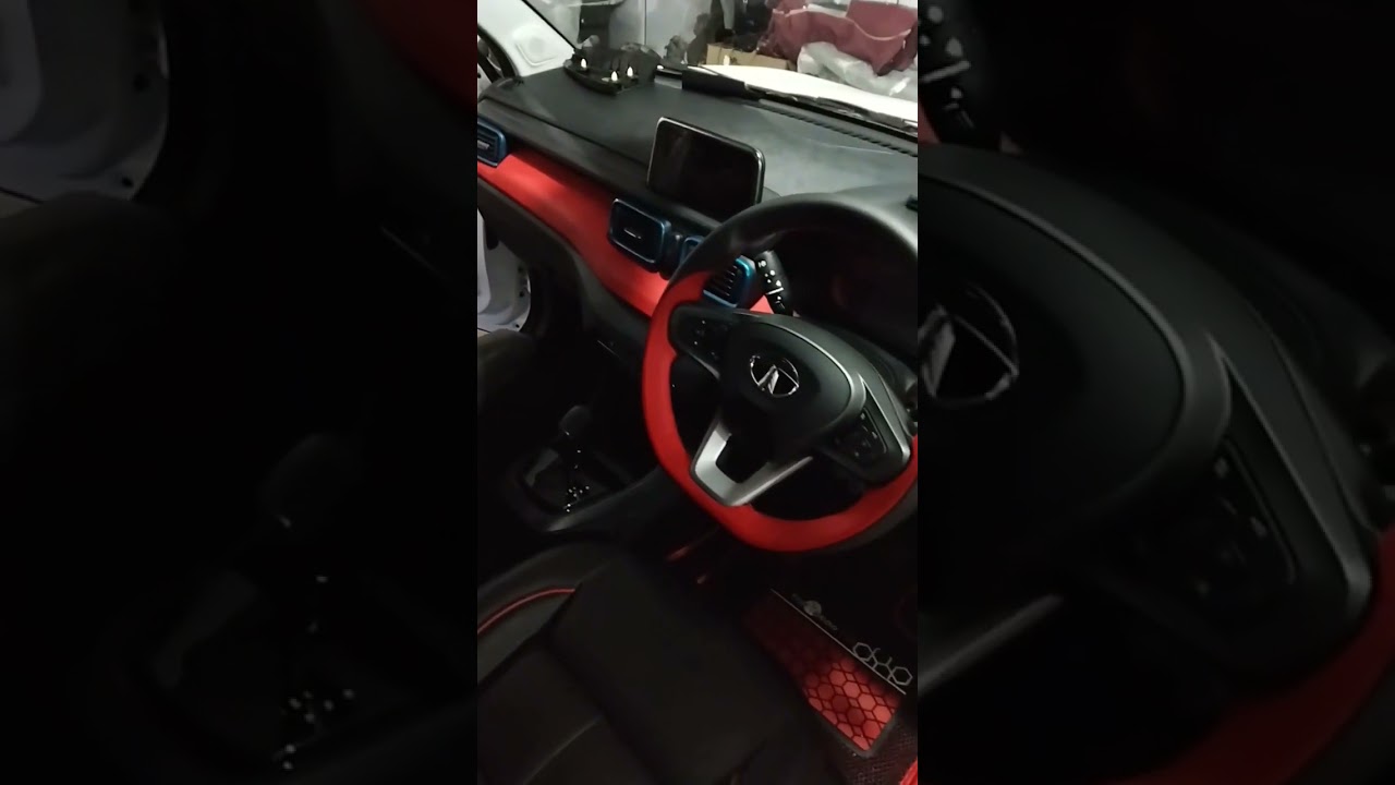 the New version Tata punch,🔥red colour interior 🔥#tatapunch #red #edition#shorts #sundayspecial
