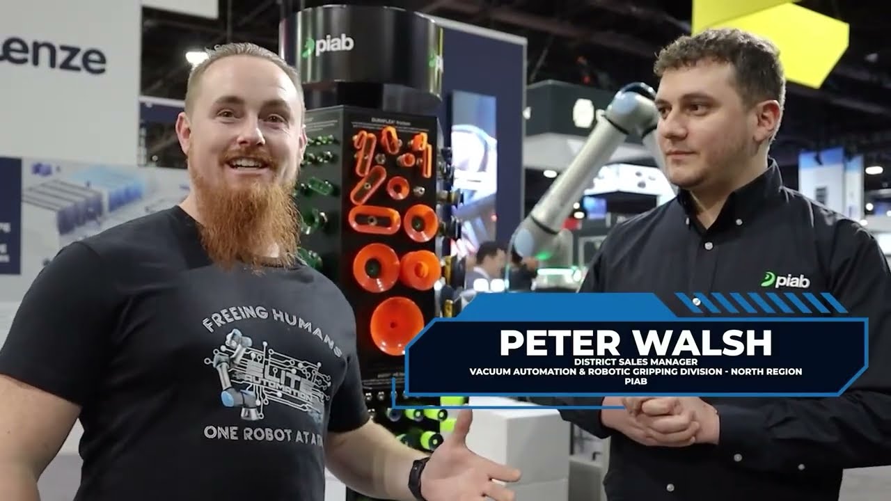 Piab & Elite Automation on Detectable Food Suction Cups