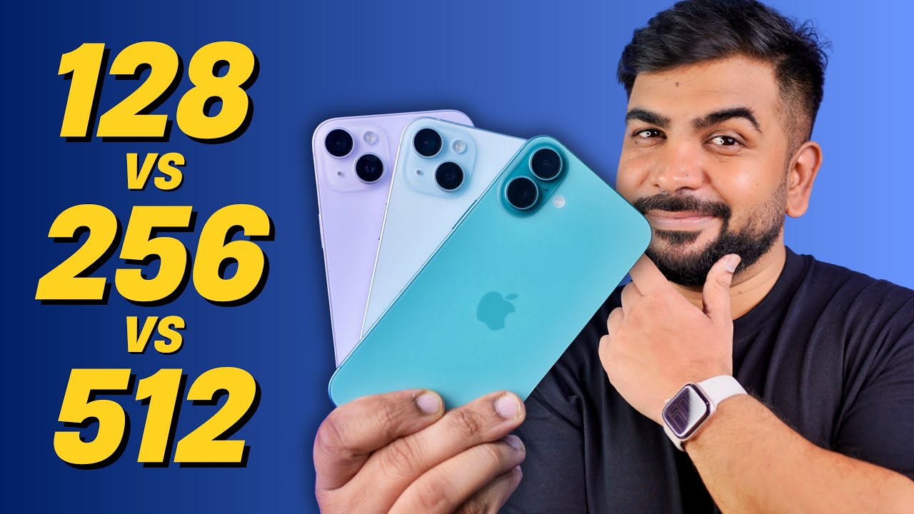 Best Storage Option for iPhone | 128 GB vs 256 GB vs 512 GB | iPhone Storage Problem Solutions