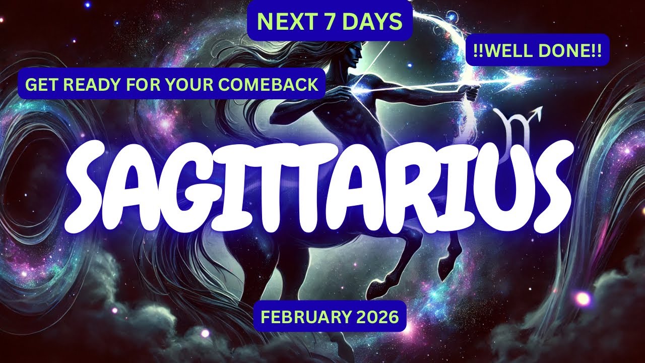 🔥SAGITTARIUS ♐️ NEXT 7 DAYS —GET READY FOR YOUR “COMEBACK” 🙌🏽✨ WELL DONE! 🏆