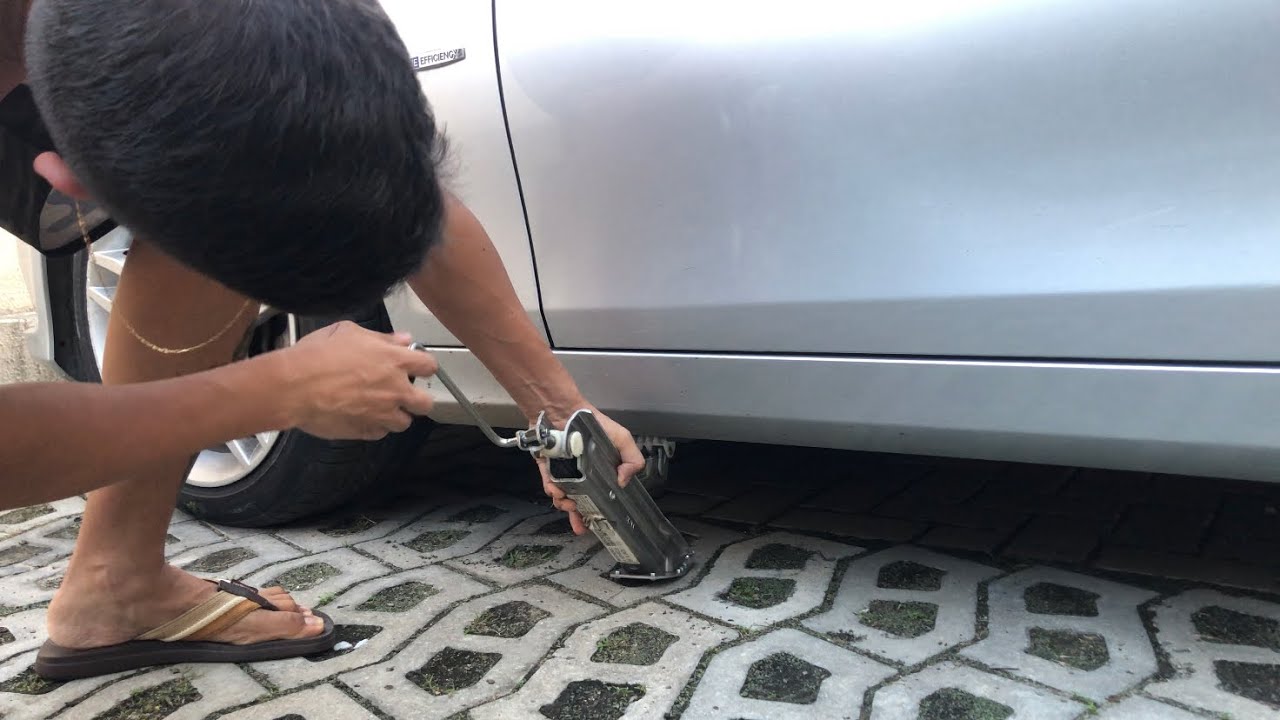 Como utilizar o macaco na Mercedes c180