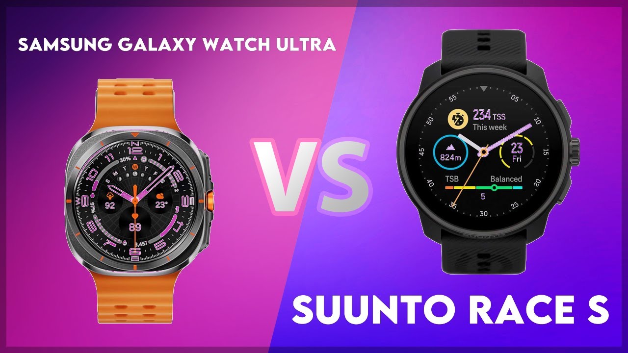 Samsung Galaxy Watch Ultra vs Suunto Race S Comparison