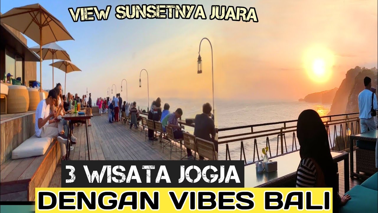 3 WISATA BARU di JOGJA,DENGAN VIEW SUNSET TERBAIK || HEHA OCEAN VIEW,PUNCAK SEGORO,OBELIX SEA VIEW