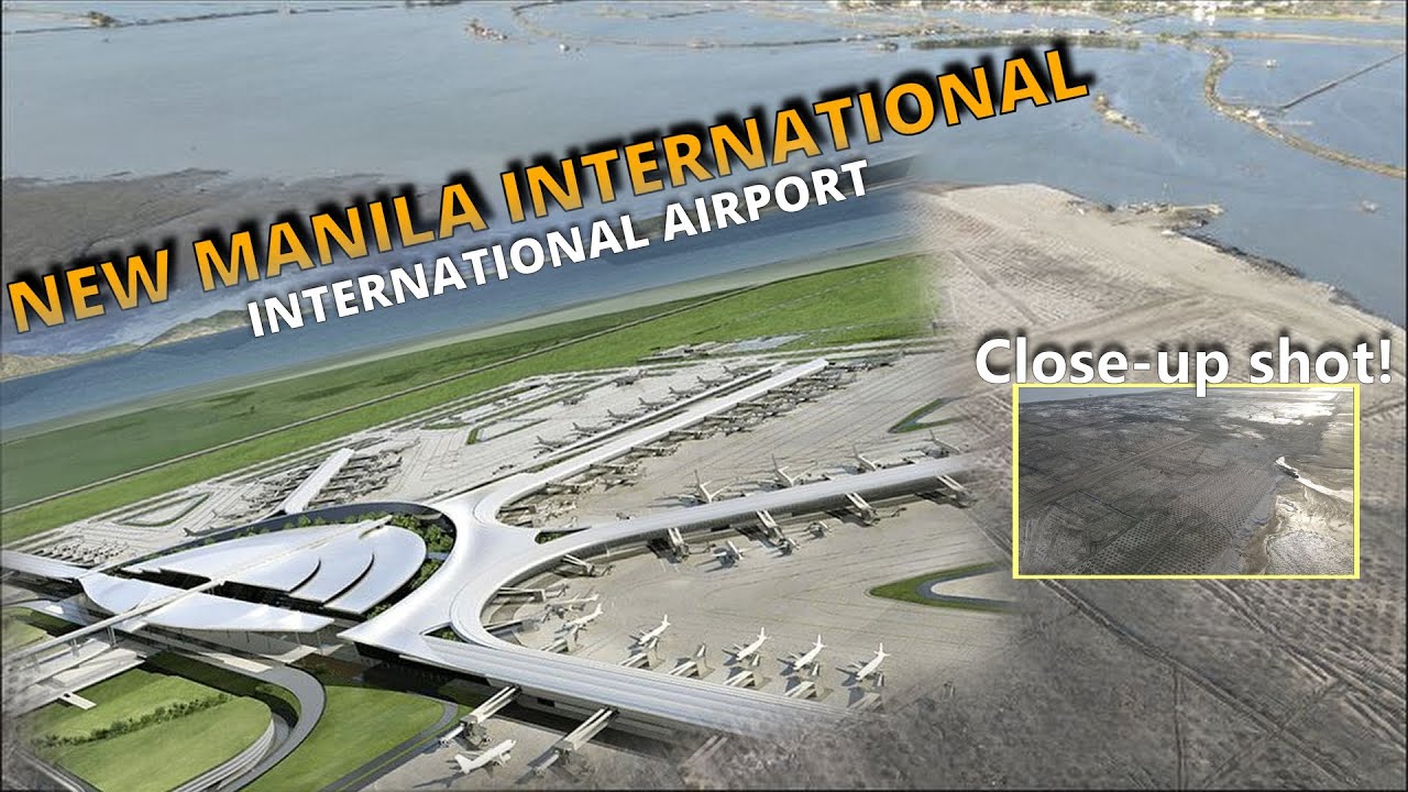 PINAKAMALAKING AIRPORT sa PILIPINAS | NEW MANILA INTERNATIONAL AIRPORT sa Bulacan SMC Project