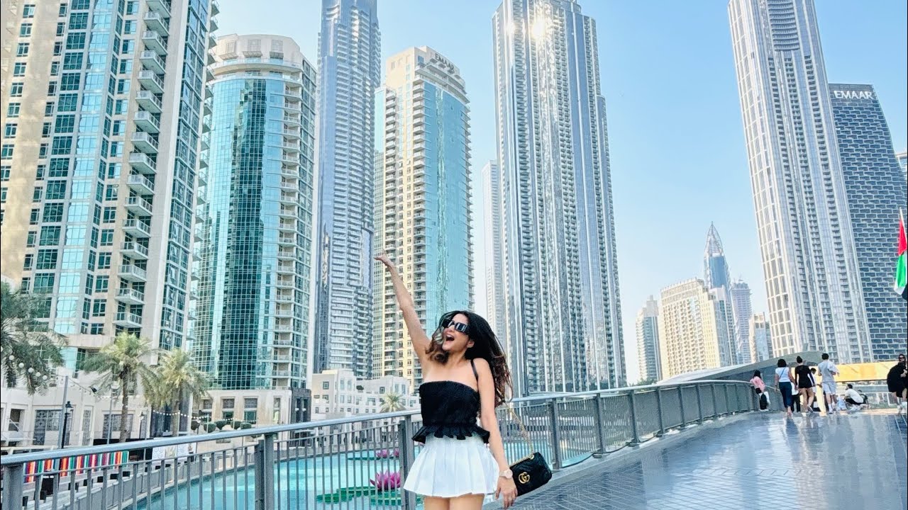 Jee karda dila du tenu Burj Khalifa😋 Dubai City Tour | Al Seef Famous Starbucks | Photoshoot Spots