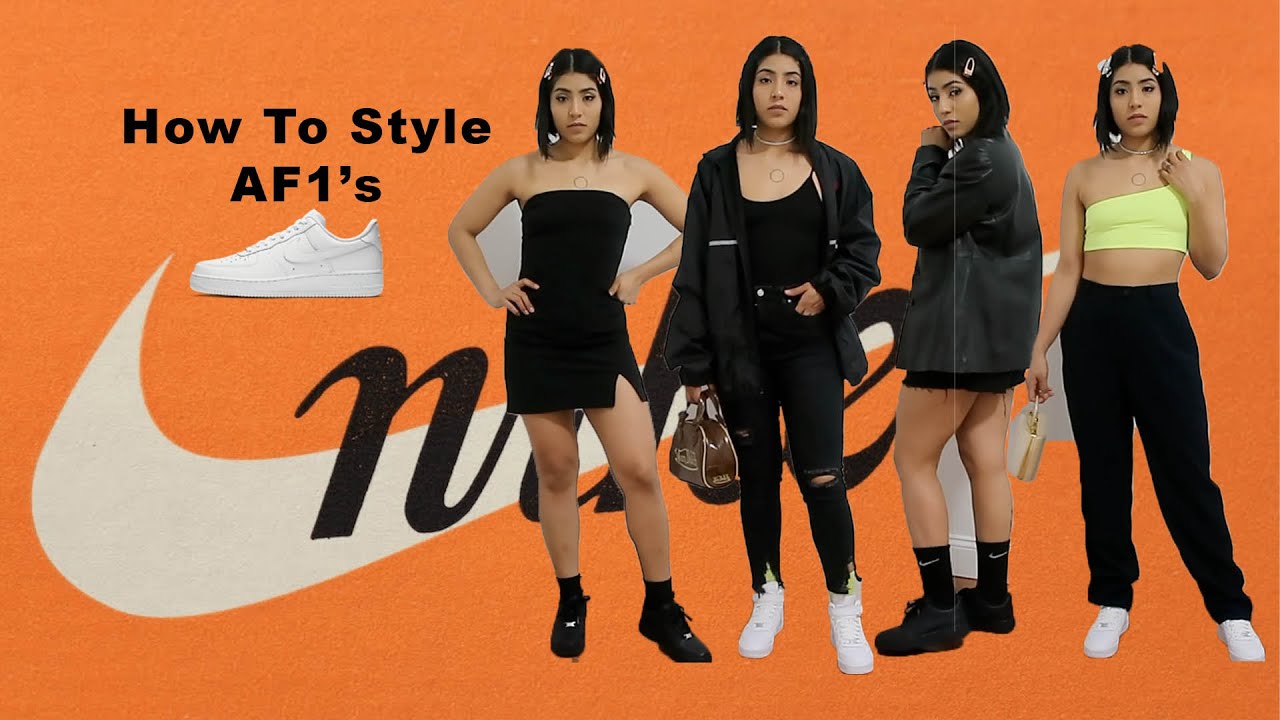 HOW TO STYLE NIKE AF1's || SPRING/SUMMER 19 LOOKS || LOW and HIGH TOPS
