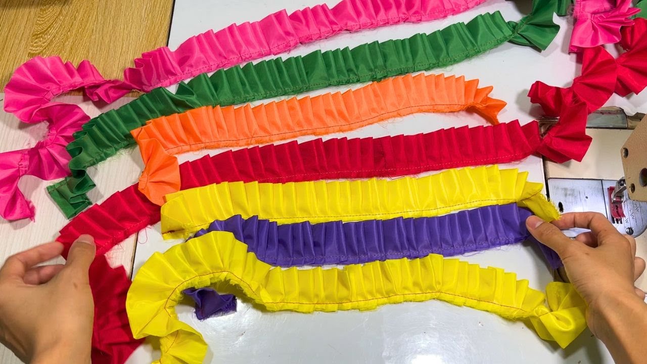 Beautiful & Colourful Doormat / Table Runner / Rug Making At Home With Waste Fabric