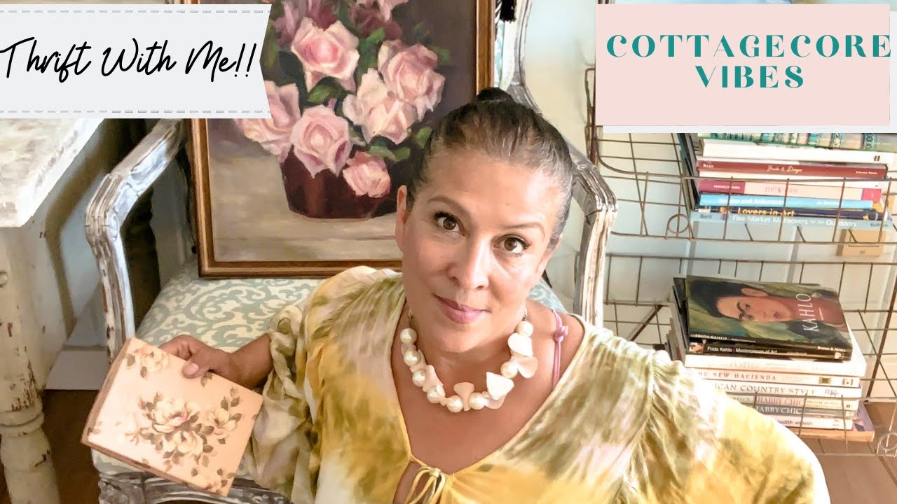 THRIFT COTTAGECORE DECOR WITH ME! Also known as Shabby Chic, Farmhouse, Victorian, French Style