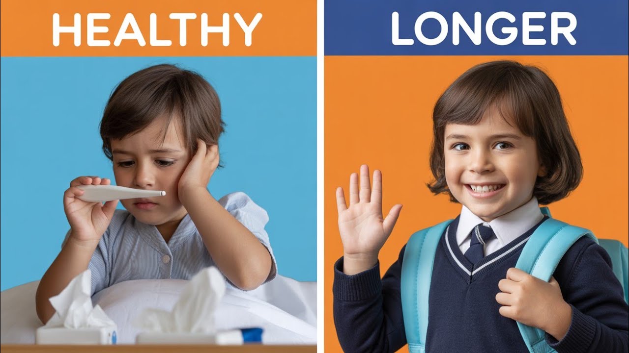 7 of the MOST Effective Ways to STOP Your Kid Getting Sick All The Time!