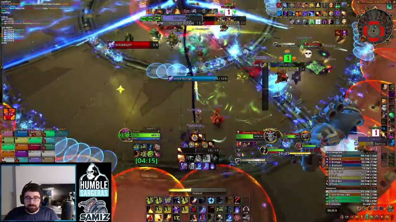 Humble vs Mythic Gallywix - Fire Mage POV