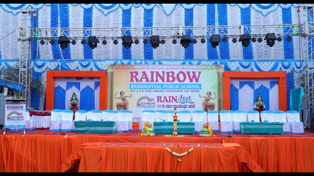 Namami Namami - Welcome Dance | Rainbow Annual day 2024 | Grade 8