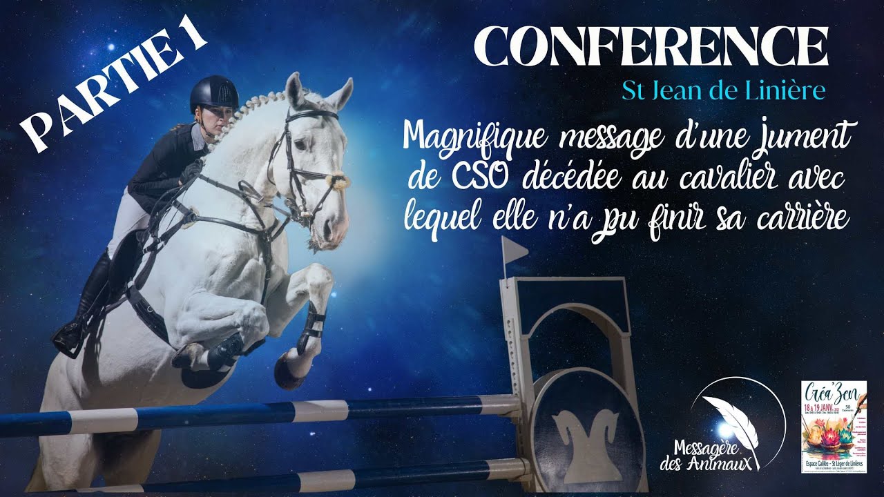 Magnifique message d'une Jument de CSO décédée