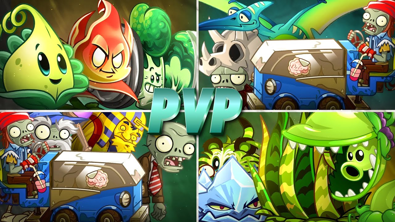 Старт ПВП нового формата! PvZ Дичь!