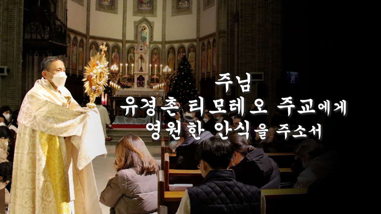 | 가톨릭신문 | +주님, 세상을 떠난 유경촌 티모테오 주교에게 영원한 안식을 주소서 | 서울대교구 유경촌 주교 선종 |