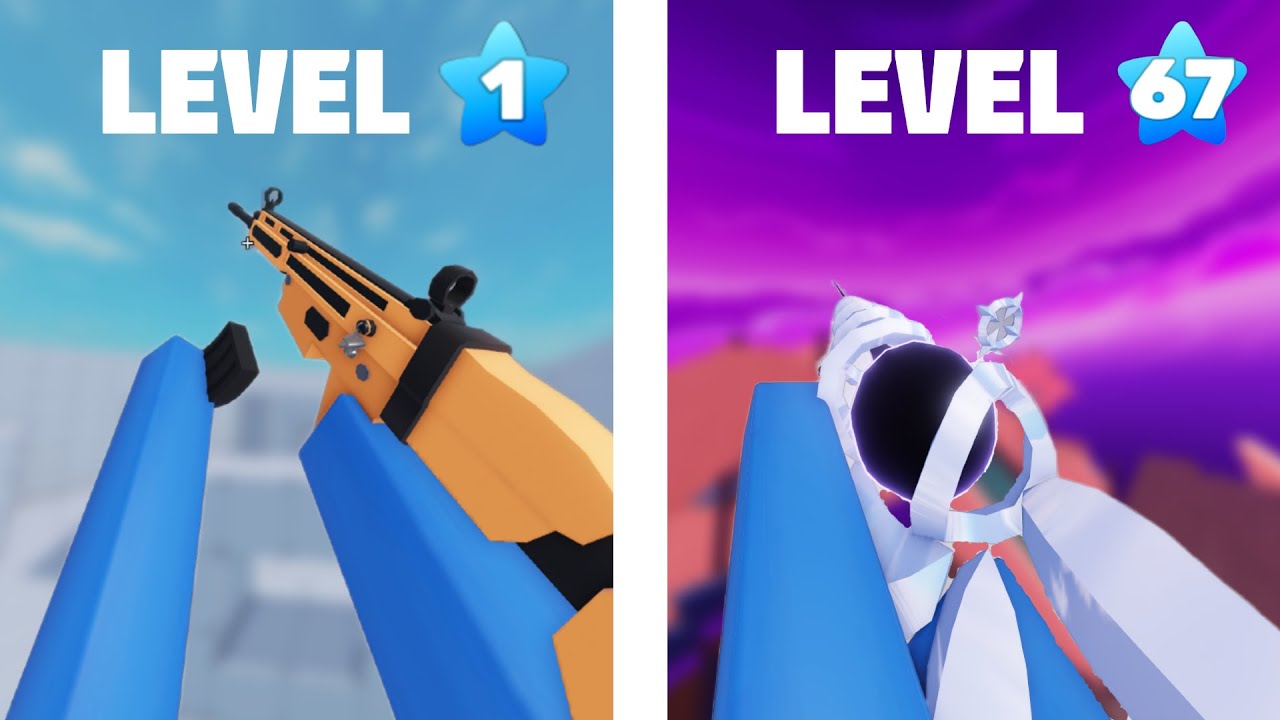 Going from level 1 TO 100 in Roblox Rivals