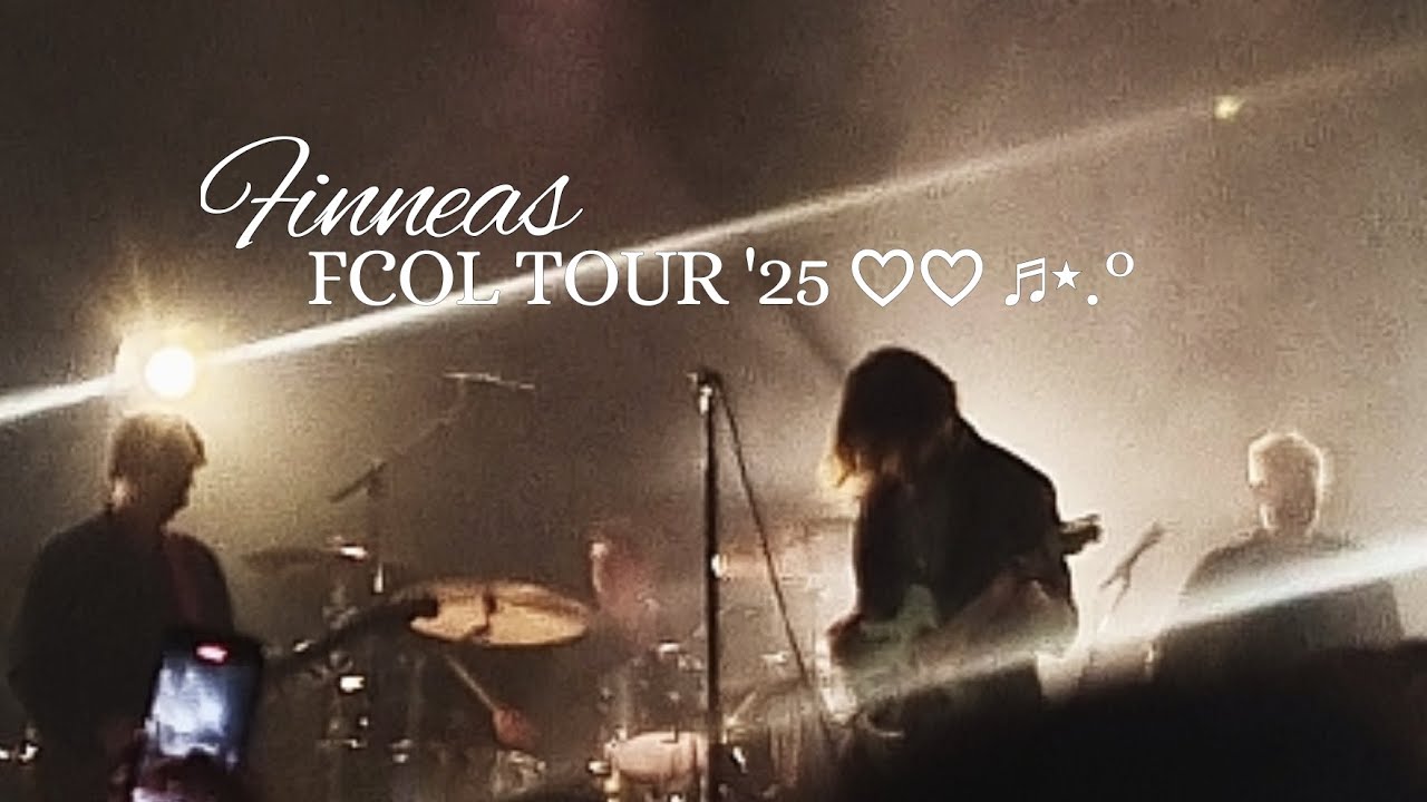 Finneas FCOL Tour '25 ♡♡ ♬⋆.° (come w me)