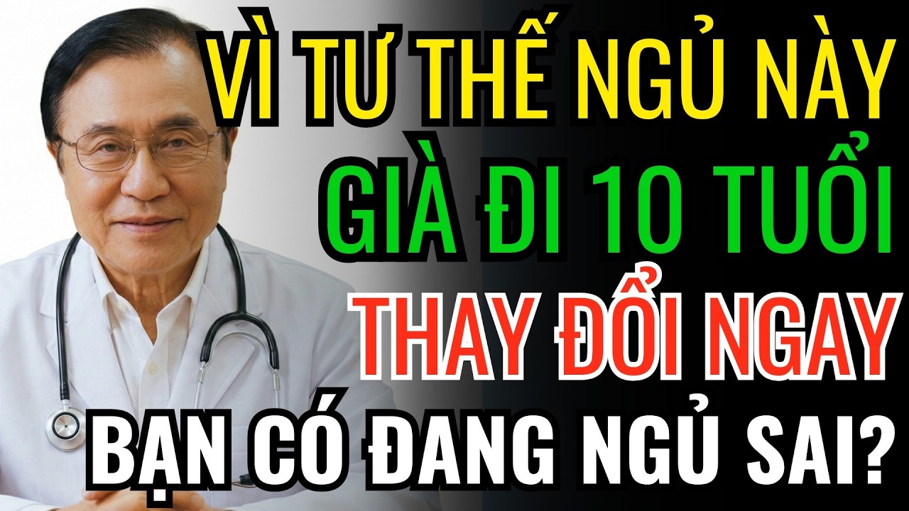 6 Tư Thế Ngủ Phổ Biến Khiến Bạn Già Đi Nhanh Hơn 10 Tuổi