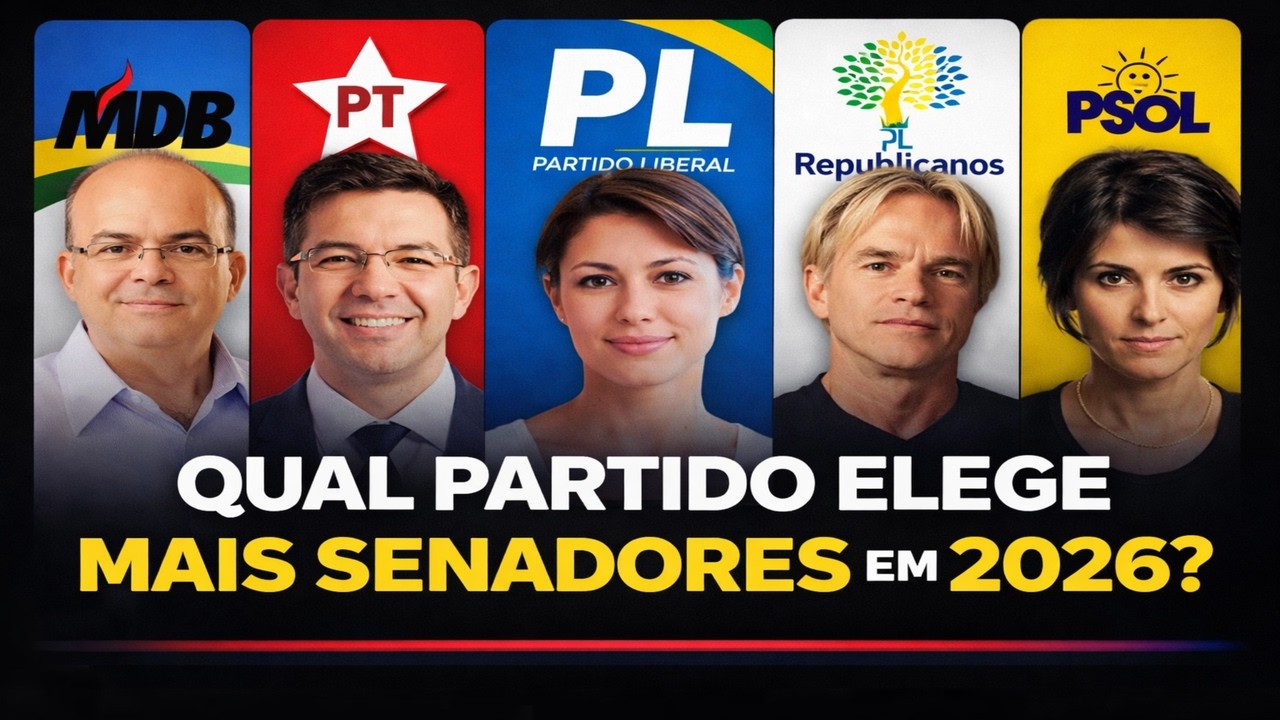 Qual partido vai DOMINAR o Senado em 2026? | Pesquisa em TODOS os estados