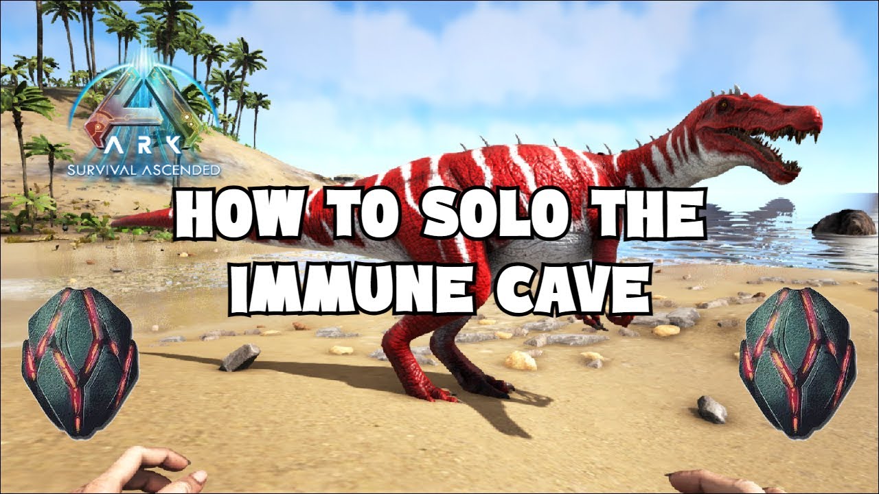 HOW TO SOLO THE IMMUNE CAVE ON THE ISLAND - ASA