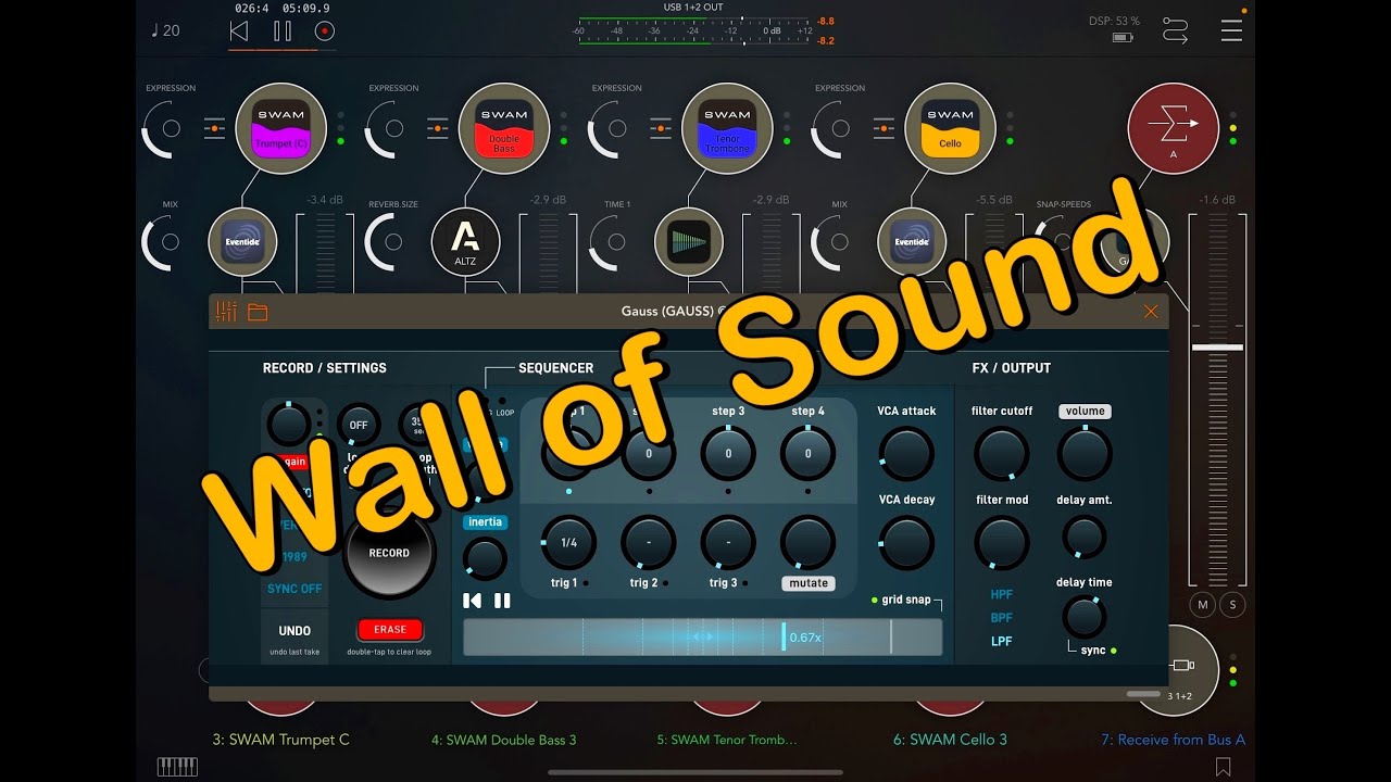 The SWAM Wall Of Sound With Gauss, Fugue Machine, Alteza, Blackhole & Other Desert Cities