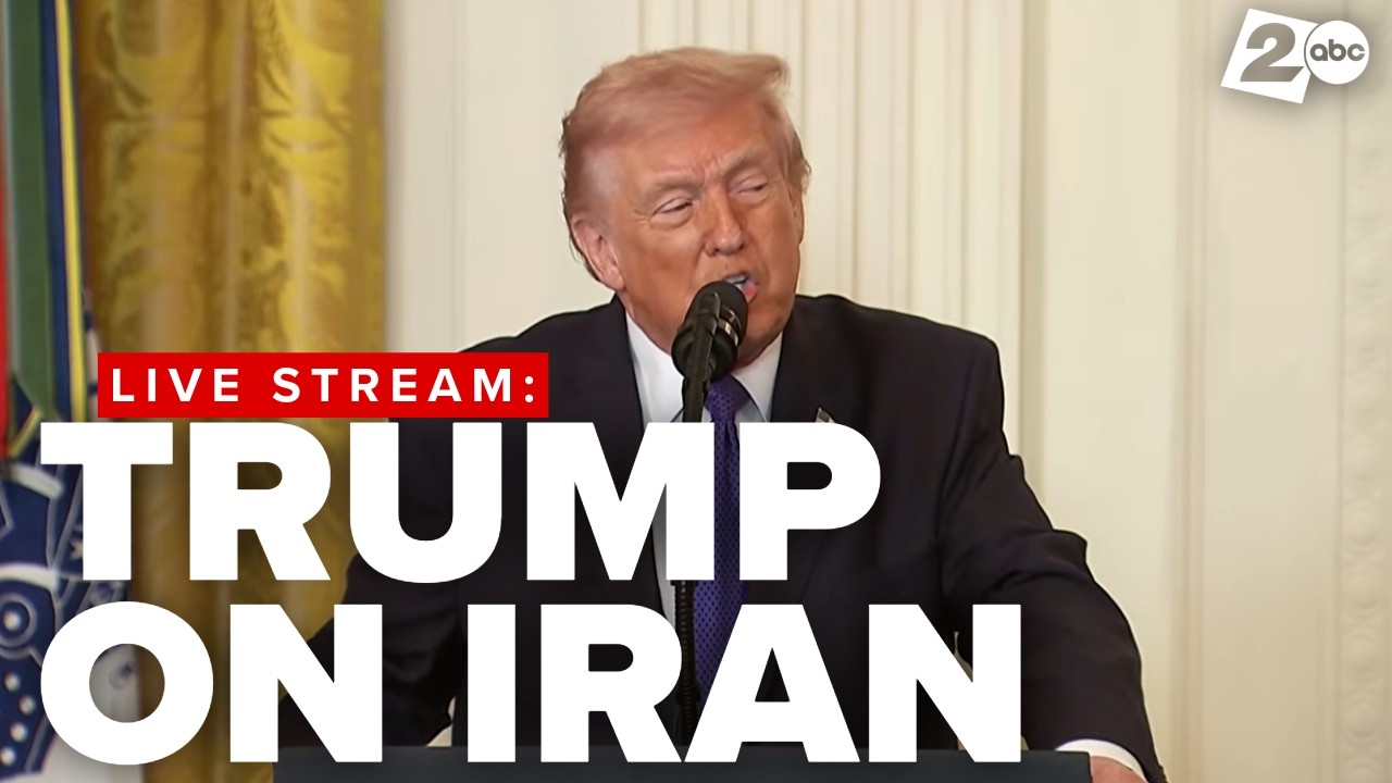 President Trump Addresses the United State's involvement in Iran