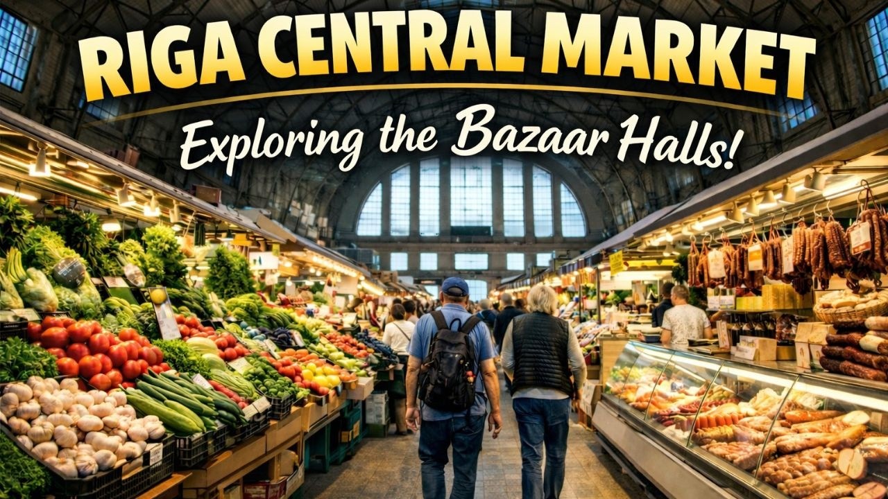 Riga Market Tour 2026 – Inside Latvia's Busiest Food Market