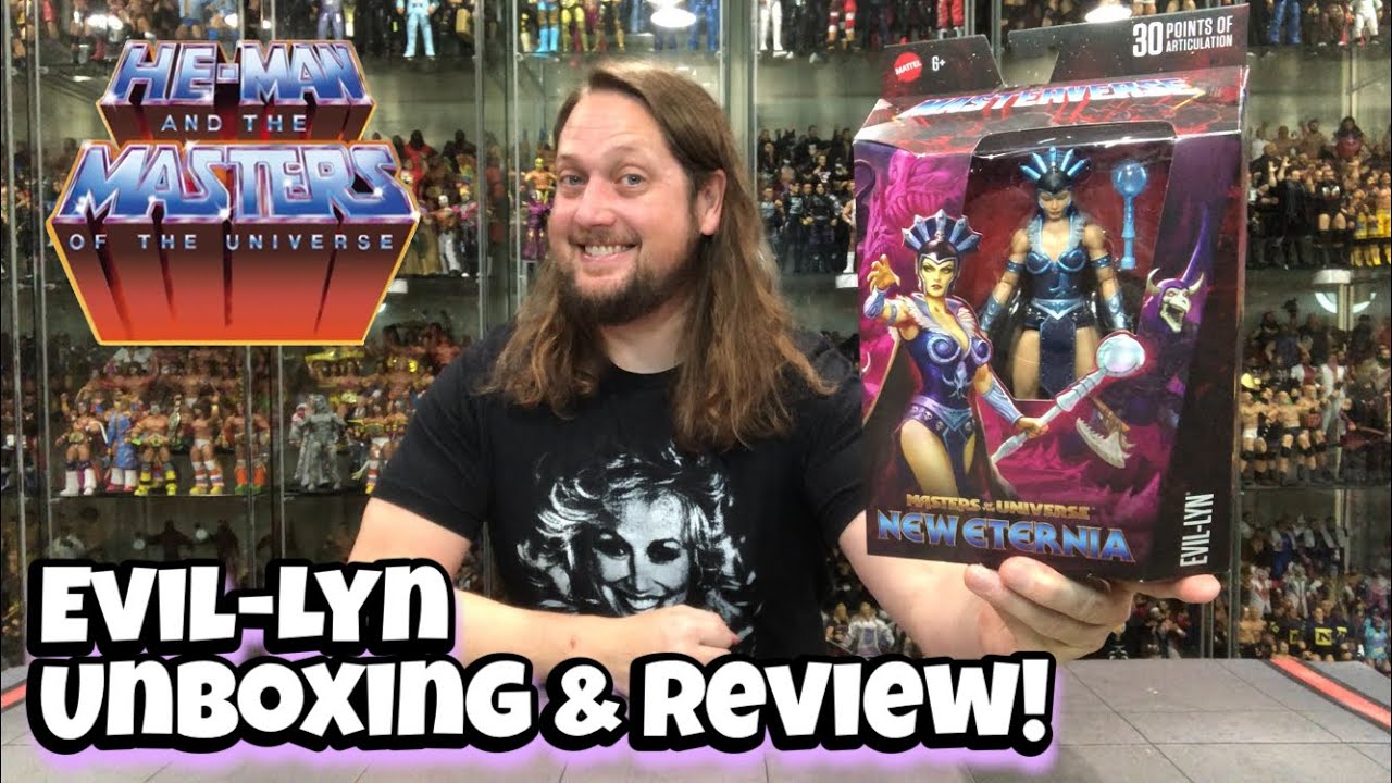 Evil-Lyn New Eternia Masters of the Universe Unboxing & Review!