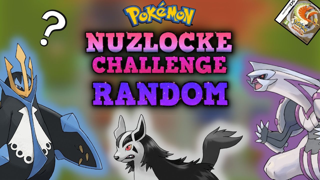 NUZLOCKE challenge RANDOM sur Pokémon Or HeartGold