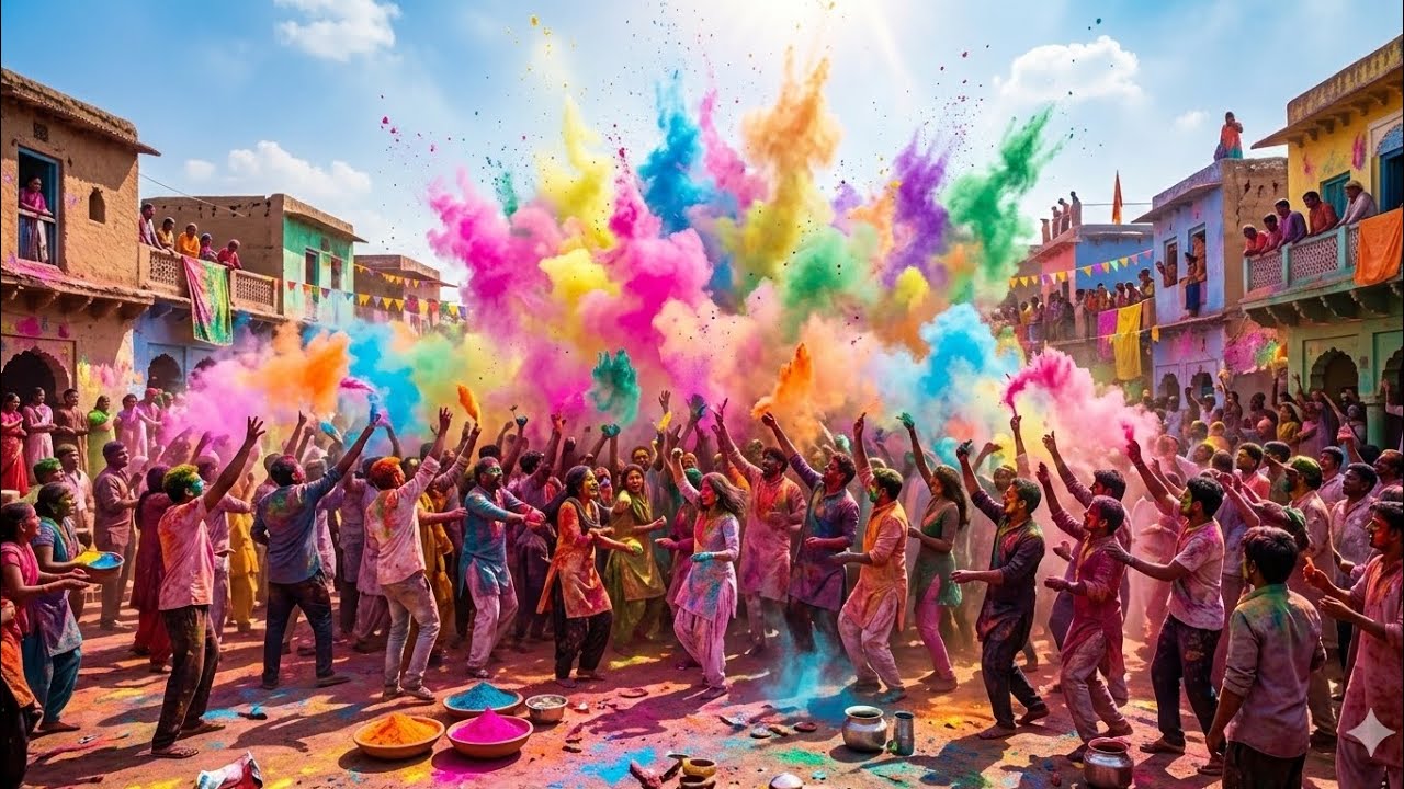 Shattered Shades of Love | Tears in the Colors | Silent Holi Nights