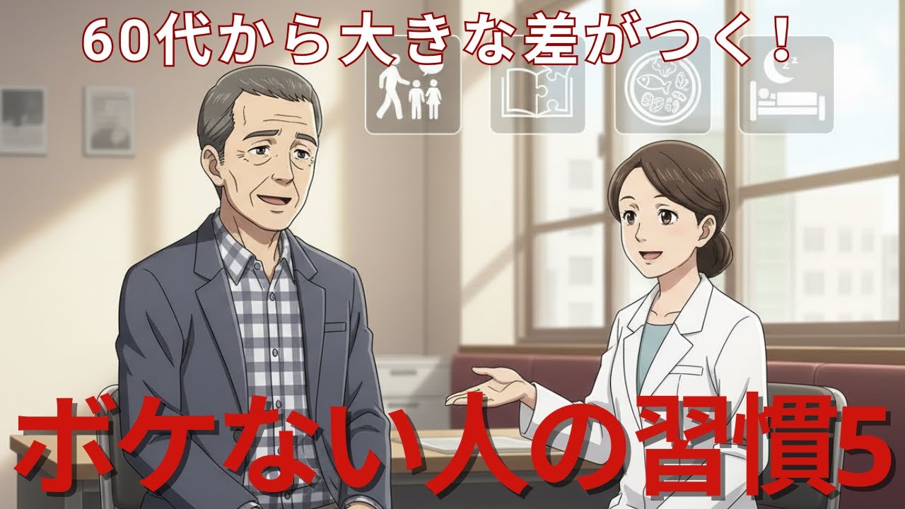 「認知症を避けられる人」が60代からやっている予防習慣5選【シニア朗読雑学】