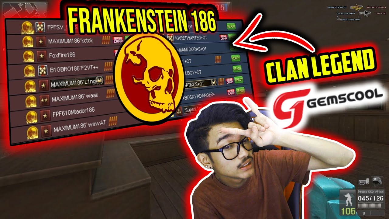 KMB VS FPF186 FULL TEAM (NGERI EUY!!) CLAN LEGENDA COMEBACK!! Point Blank Zepetto Indonesia