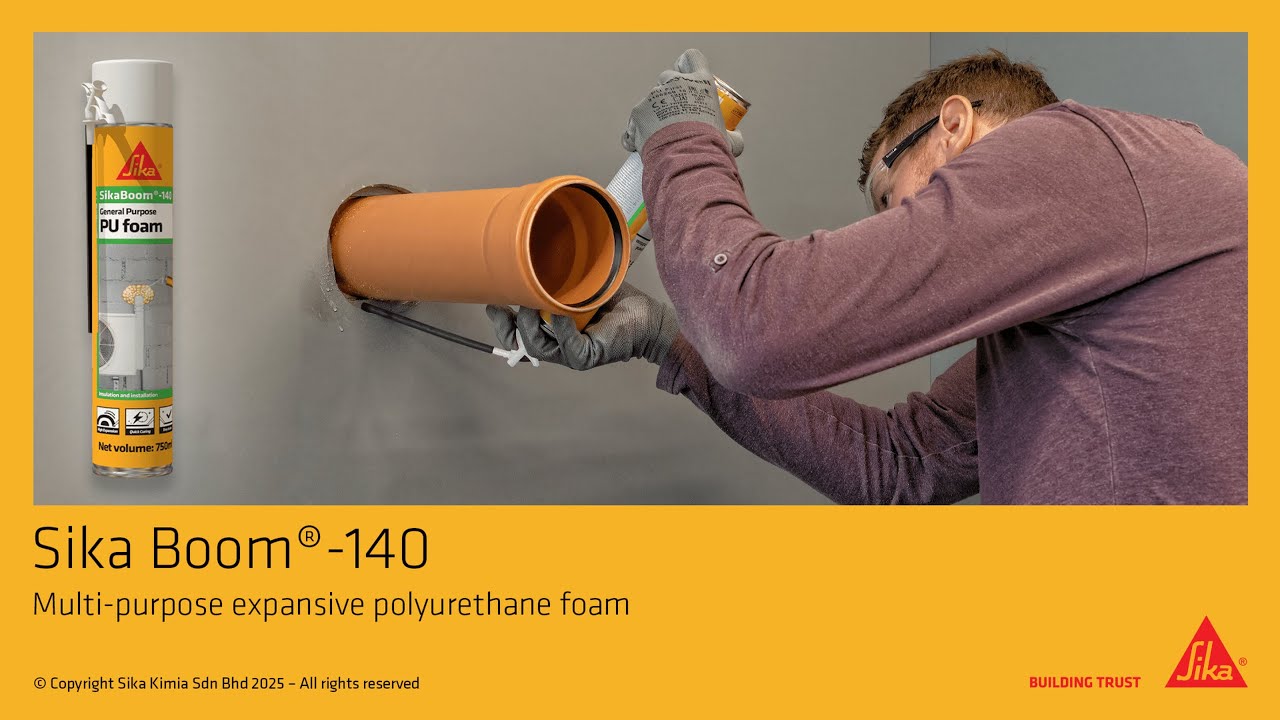 Sika Boom®-140 Tutorial: The Ultimate DIY Foam Sealant!