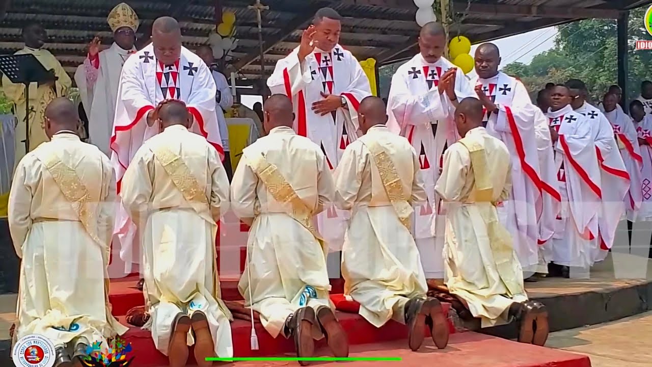 Intégralité de l'ordination sacerdotale des prêtres  2025 à Idiofa à la Cathédrale St KIZITO