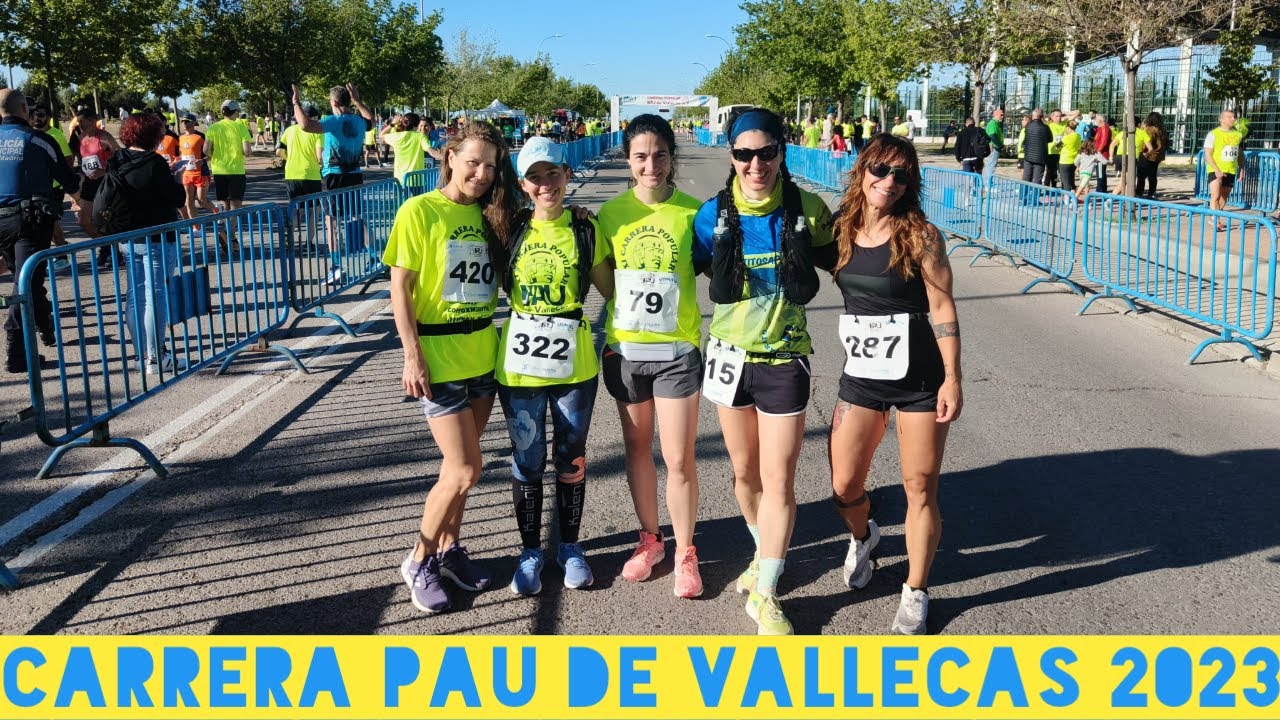 Carrera Pau de VALLECAS 2023 🏃&zwj;♂️