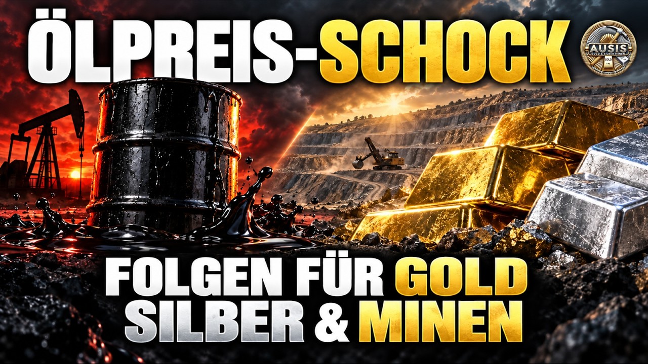 &Ouml;lpreis-Schock - Folgen f&uuml;r Gold, Silber & Minen-Aktien