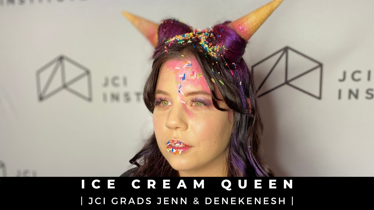 Ice Cream Makeup & Hair Tutorial | JCI Grads Dee & Jenn