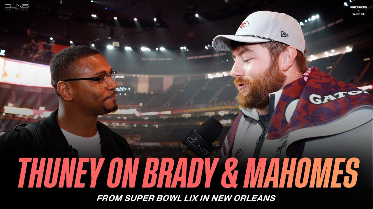 Joe Thuney on What Separates Brady & Mahomes, David Andrews Career with Patriots | Super Bowl LIX