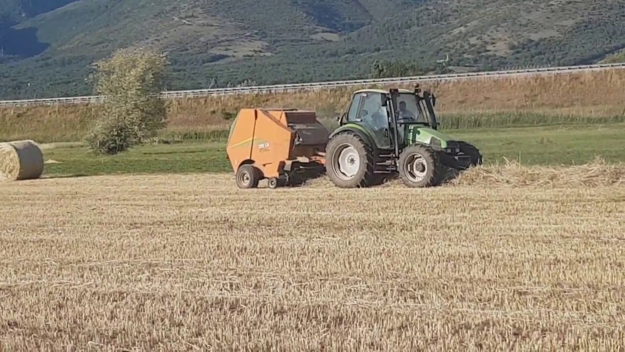 Fienagione 2017 Con Deutz Fahr 100 e Gallignani 355LR